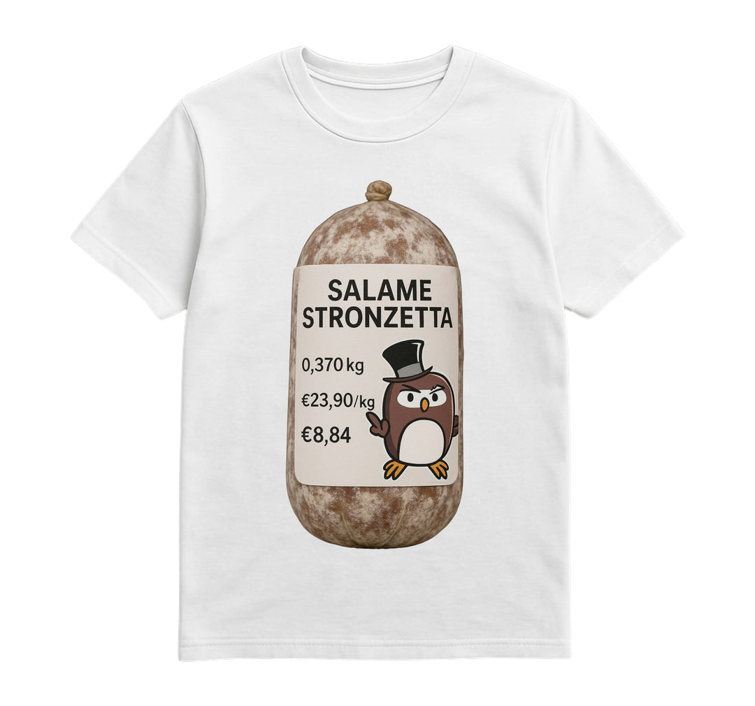 T-shirt Uomo SALAME STR... ( SS609821345 ) - Gufetto Brand 
