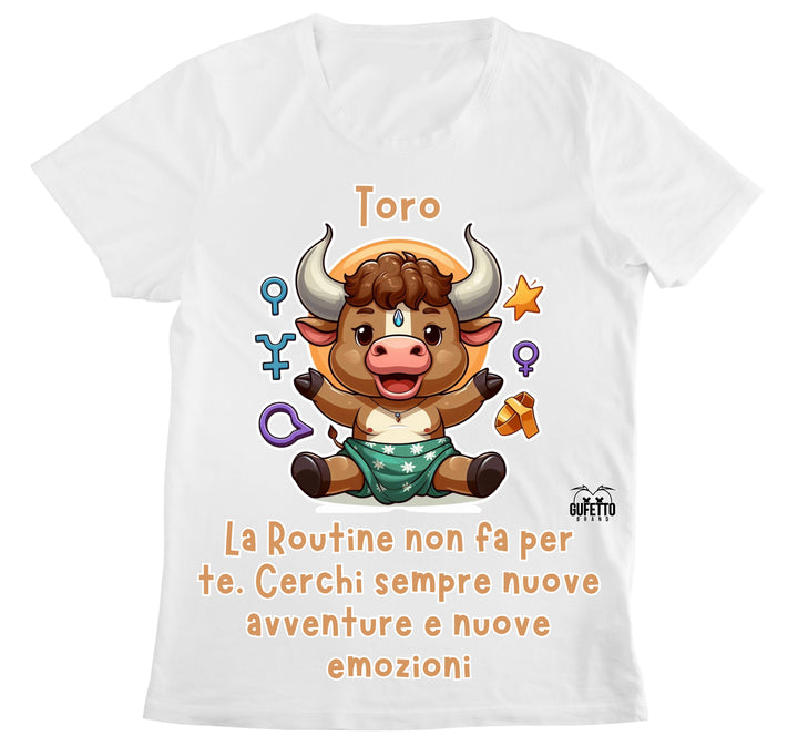 T-shirt Donna TORO ( TO1209876453 ) - Gufetto Brand 