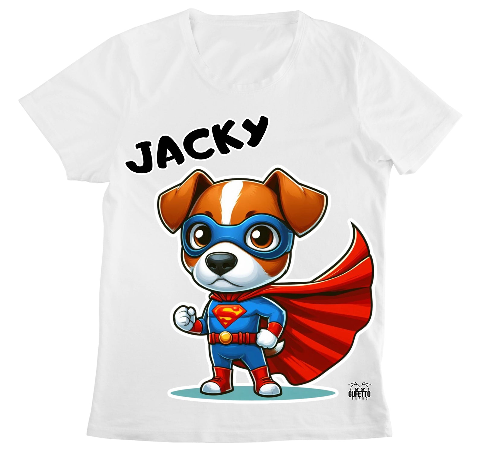 T-shirt Donna JACKY SUPER EROE ( JA7539516458 ) - Gufetto Brand 