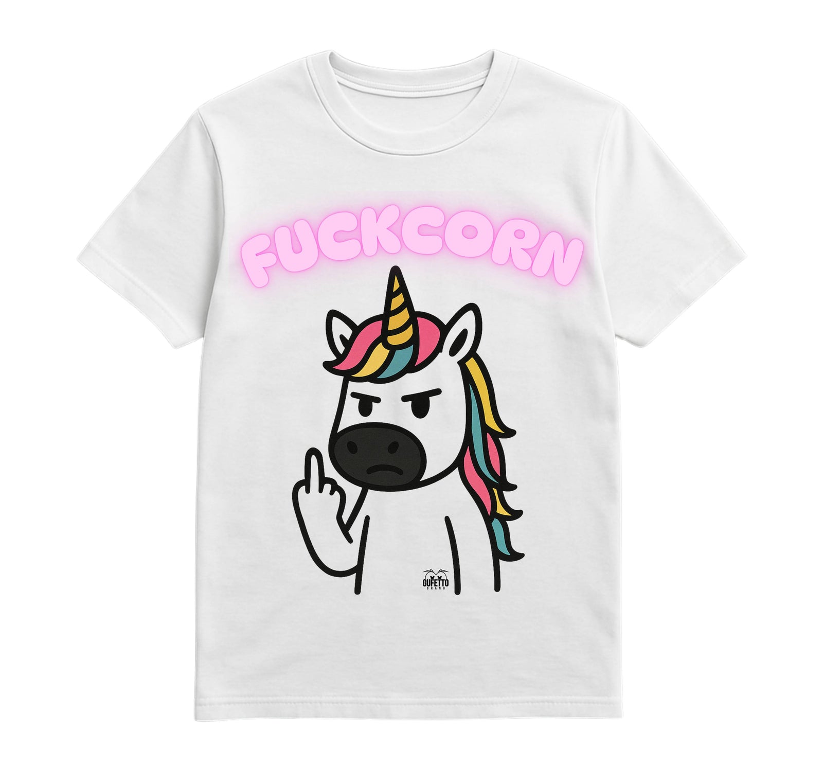 T-shirt Uomo FUCKCORN  ( FU45678954 ) - Gufetto Brand 