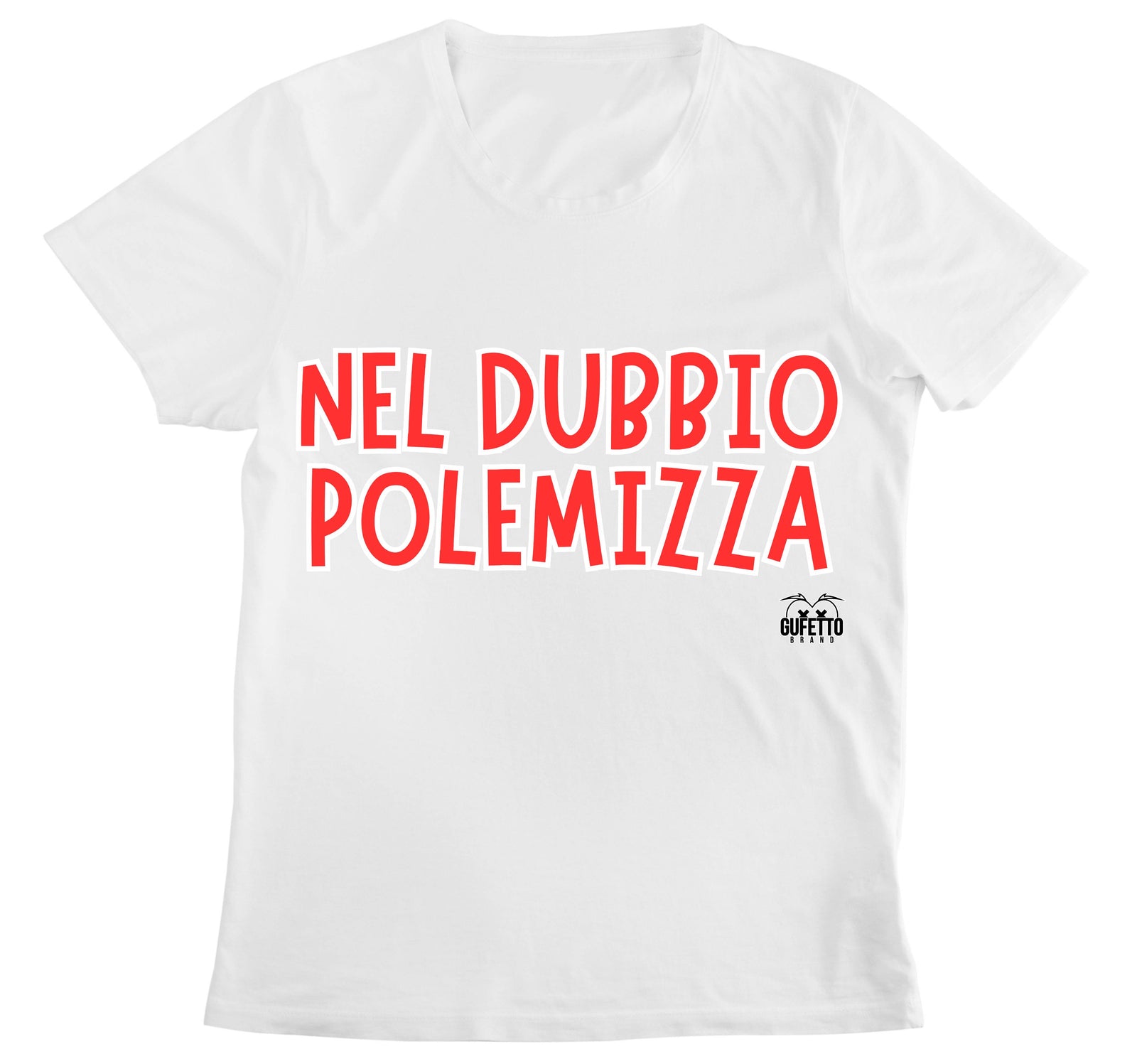 T-shirt Donna POLEMIZZA ( PO108436554 ) - Gufetto Brand 