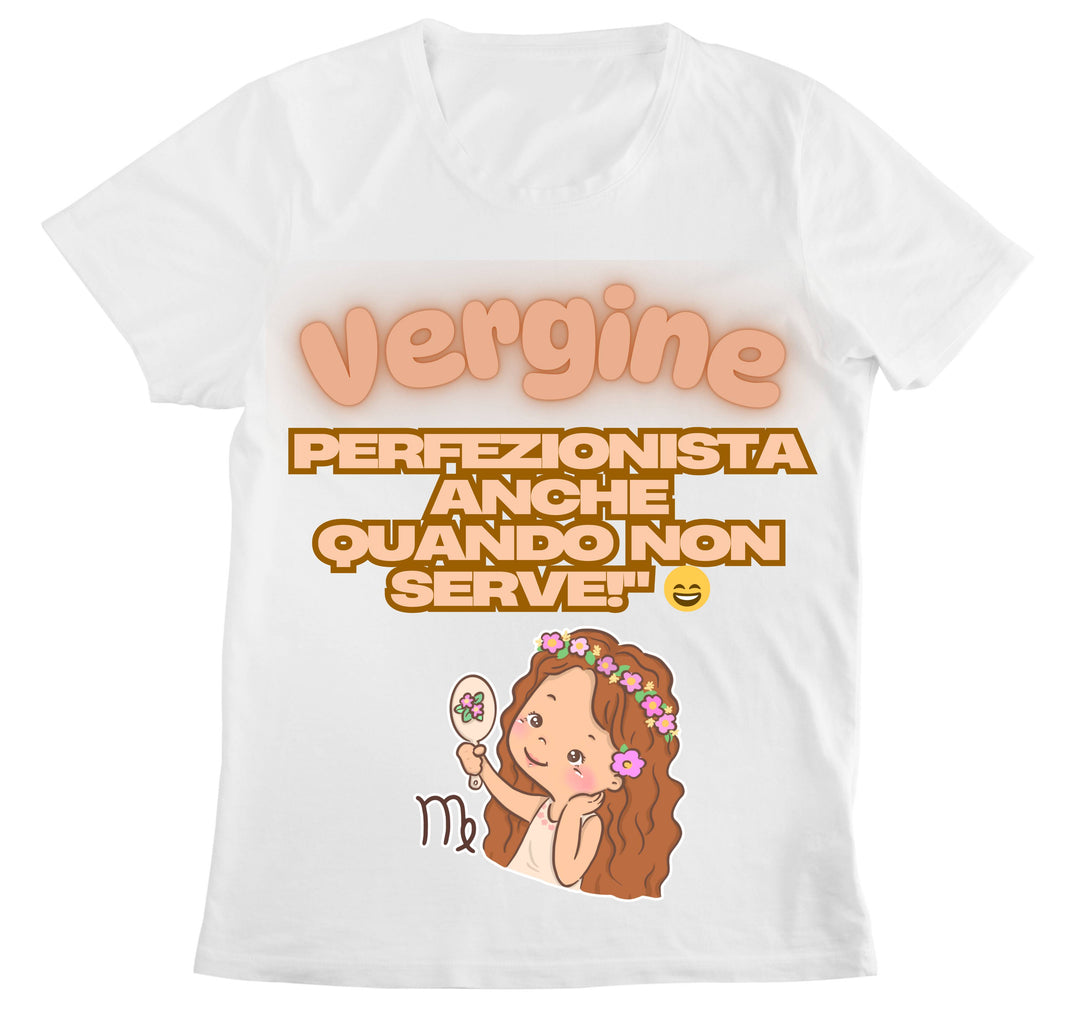 T-shirt Donna VERGINE ( VE3409786 ) - Gufetto Brand 