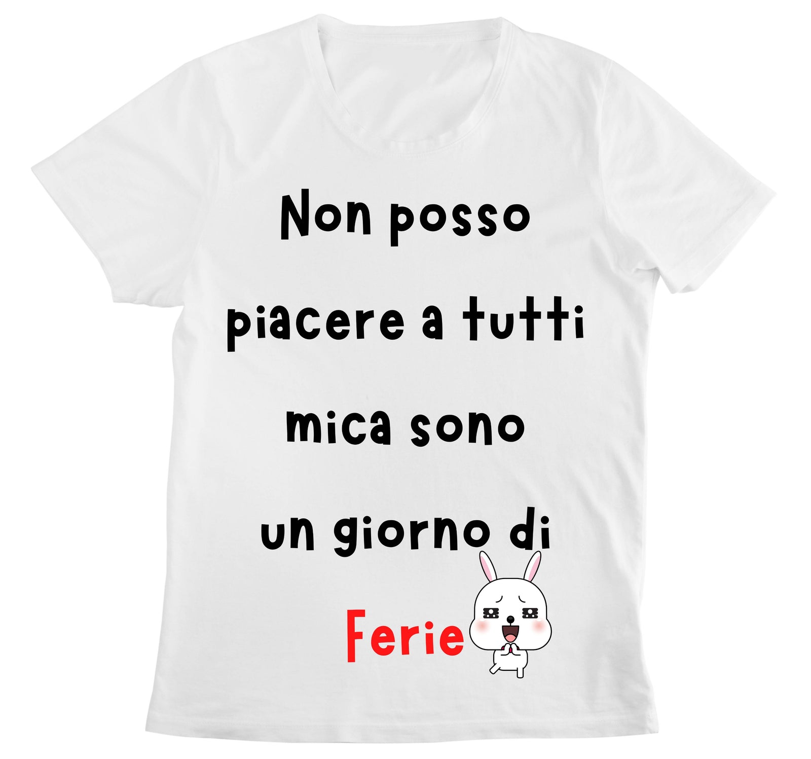 T-shirt Donna FERIE ( FE549876354 ) - Gufetto Brand 