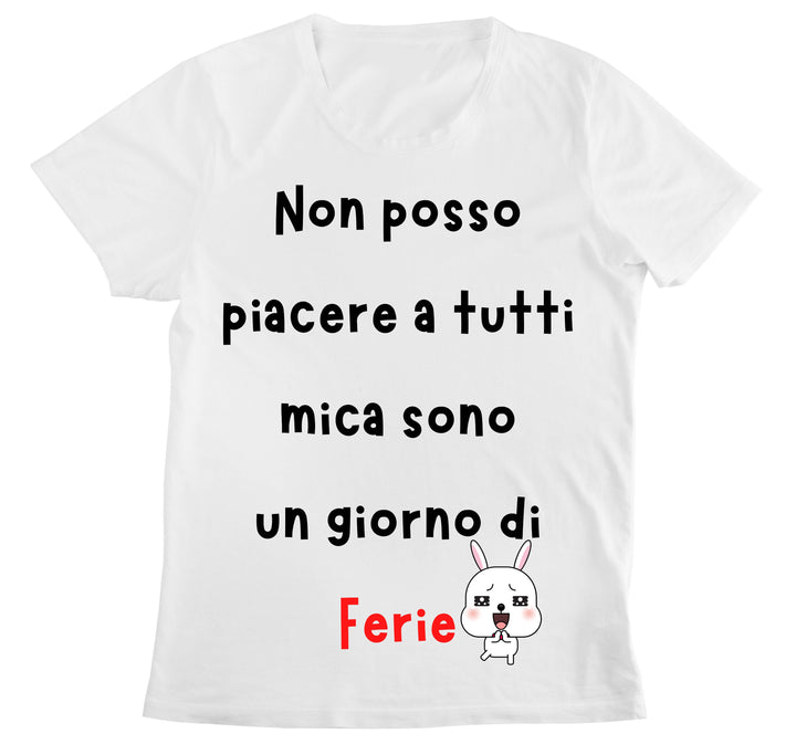 T-shirt Donna FERIE ( FE549876354 ) - Gufetto Brand 