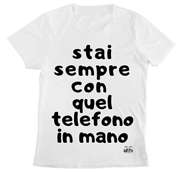 T-shirt Donna TELEFONO ( TE5263857496 )