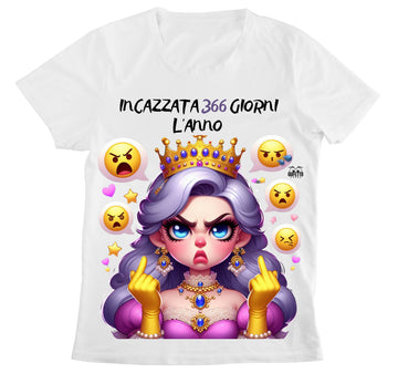 T-shirt Donna PRINCIPESSA INCAZZATA ( IN228866956  )