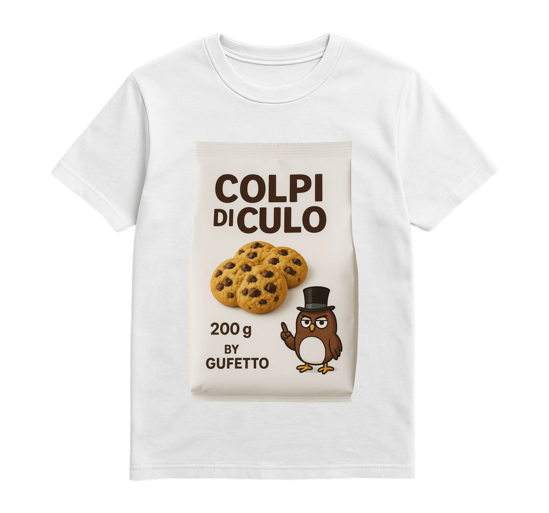 T-shirt Uomo BISCOTTI COLPI DI C.... ( CO657483523 ) - Gufetto Brand 