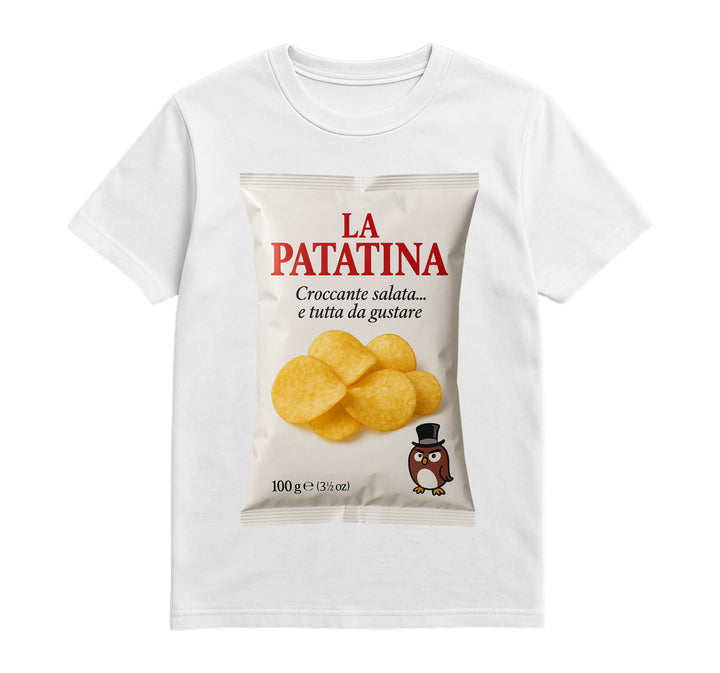 T-shirt Uomo LA PATATINA ( PA567238456 ) - Gufetto Brand 