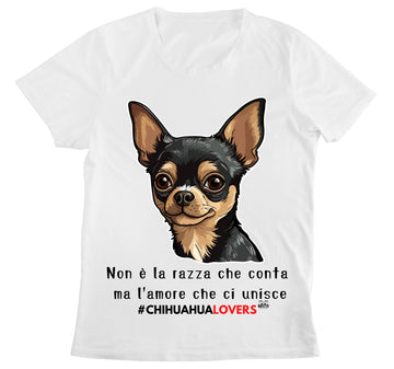 T-shirt Donna CHIHUAHUA LOVERS ( CH863589657 )
