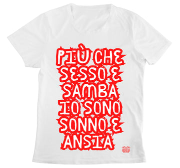 T-shirt Donna SESSO E SAMBA ( SS7809234567 )