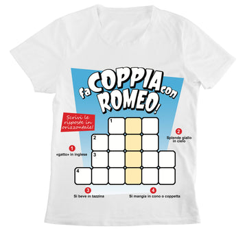 T-shirt Donna FA COPPIA CON ROMEO ( AR56091234 )