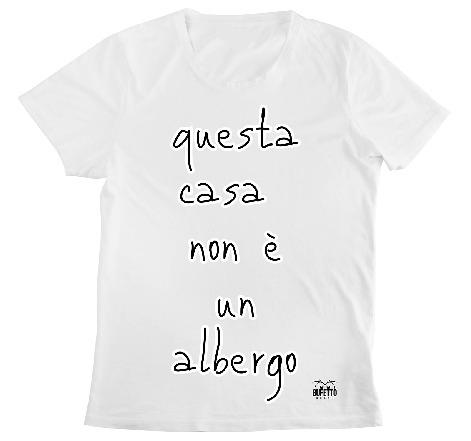 T-shirt Donna ALBERGO ( AL3265784512 ) - Gufetto Brand 