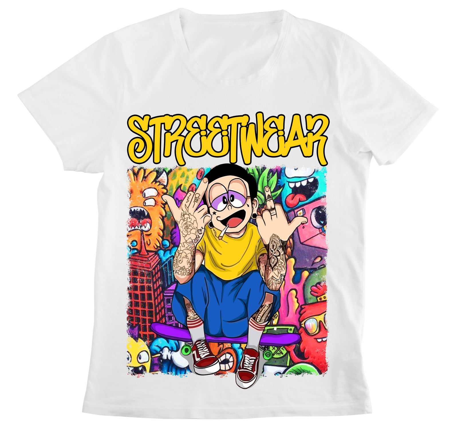 T-shirt Donna STREET ( ST490867456 ) - Gufetto Brand 