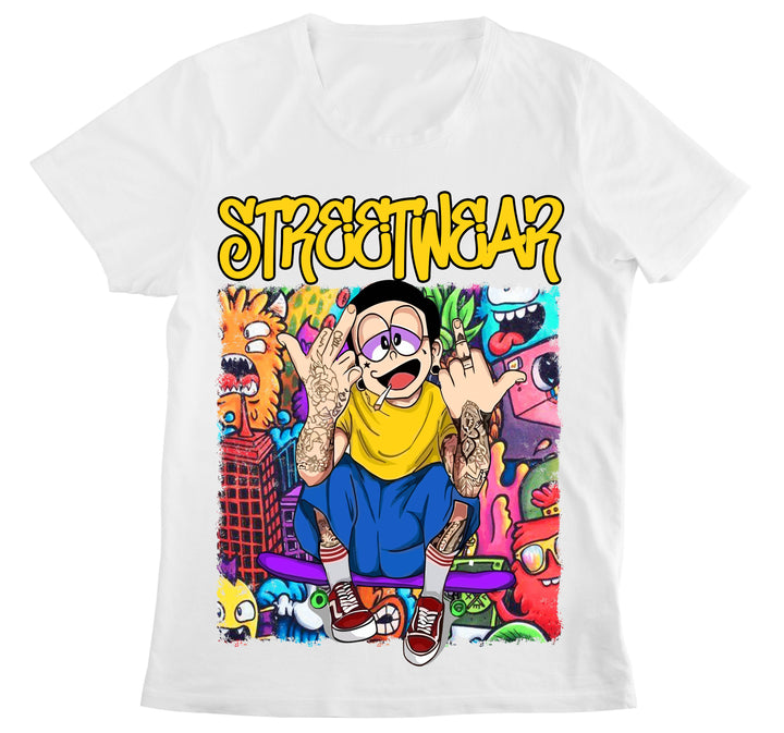 T-shirt Donna STREET ( ST490867456 ) - Gufetto Brand 