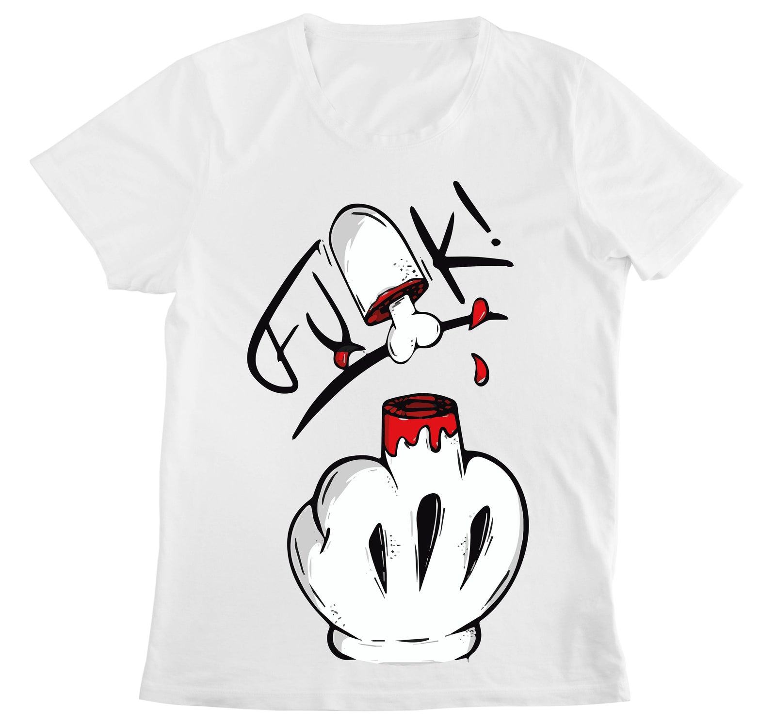 T-shirt Donna FUK ( FU4589067342 ) - Gufetto Brand 