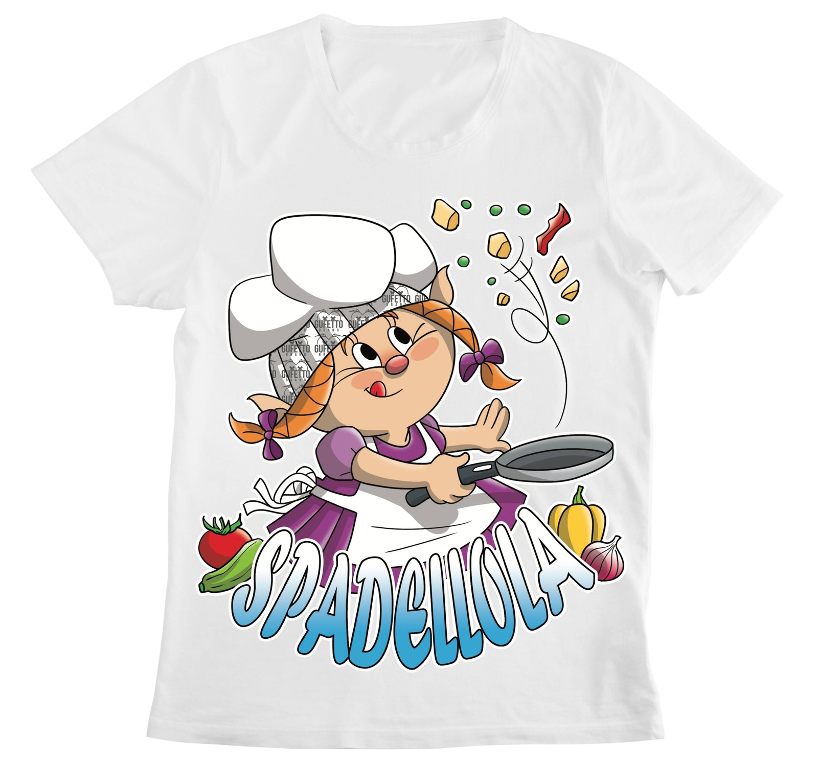 T-shirt Donna SPADELLOLA ( SP2049864 ) - Gufetto Brand 