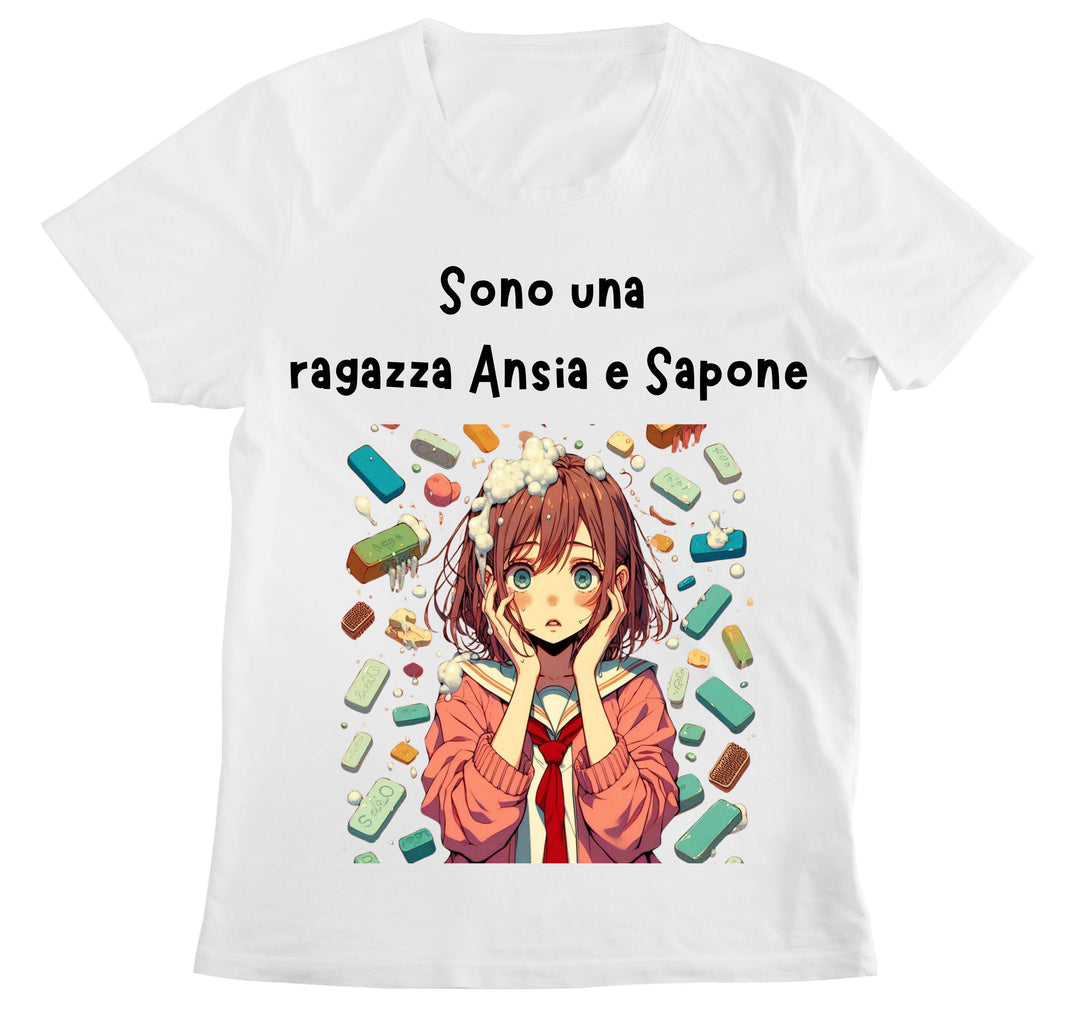 T-shirt Donna ANSIA E SAPONE ( AN48095647 ) - Gufetto Brand 
