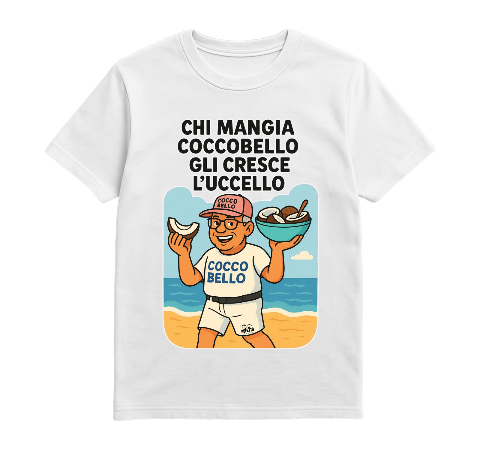T-shirt Uomo COCCOBELLO ( CB25874569 ) - Gufetto Brand 