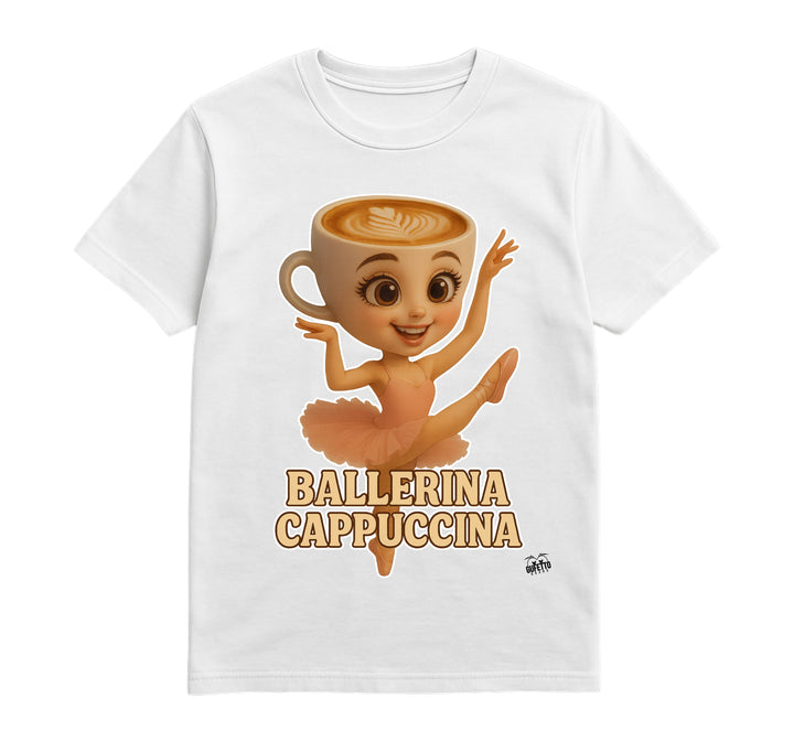 T-shirt Uomo BALLERINA CAPPUCCINA  ( BA46768954 ) - Gufetto Brand 