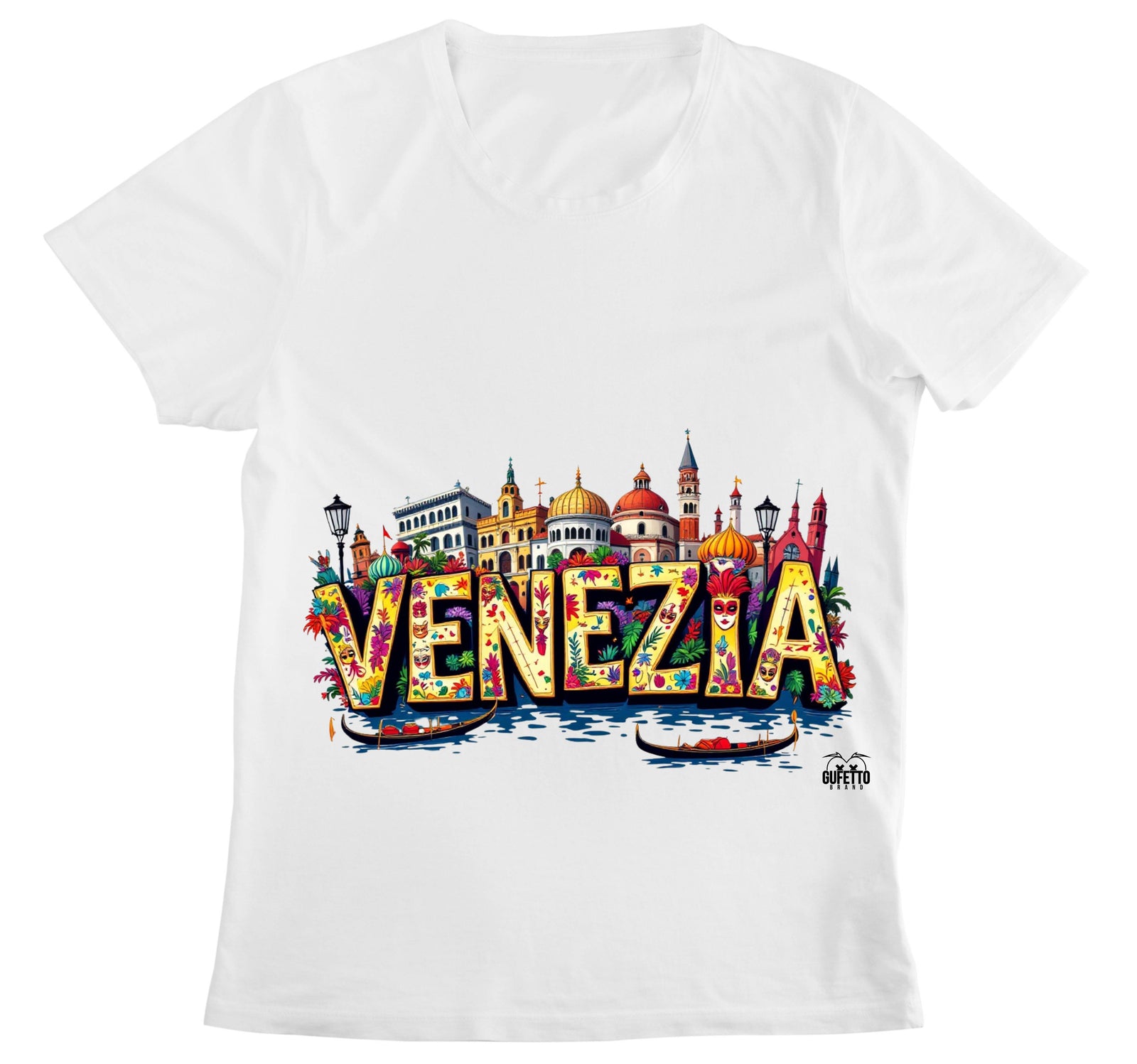 T-shirt Donna VENEZIA ( VE46598765 ) - Gufetto Brand 