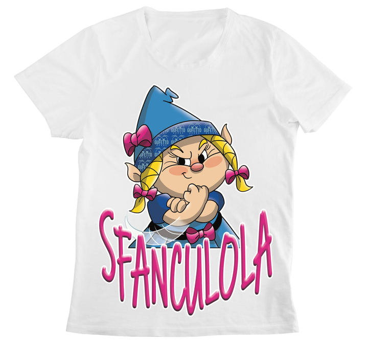 T-shirt Donna SFANCULOLA ( SF9888651209 ) - Gufetto Brand 