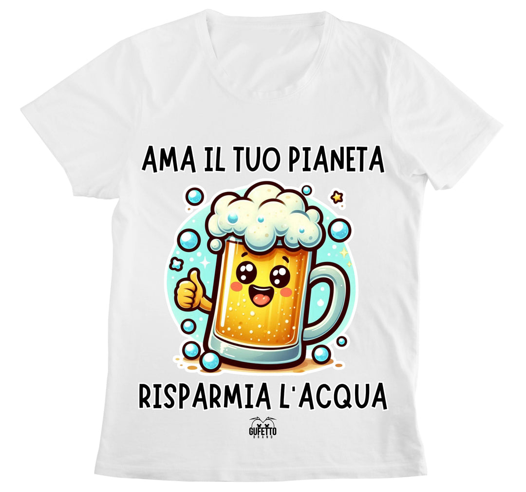 T-shirt Donna PIANETA ( PI0128475937458 ) - Gufetto Brand 