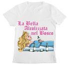 T-shirt Donna LA BELLA ALCOLIZZATA ( AL670423091 ) - Gufetto Brand 