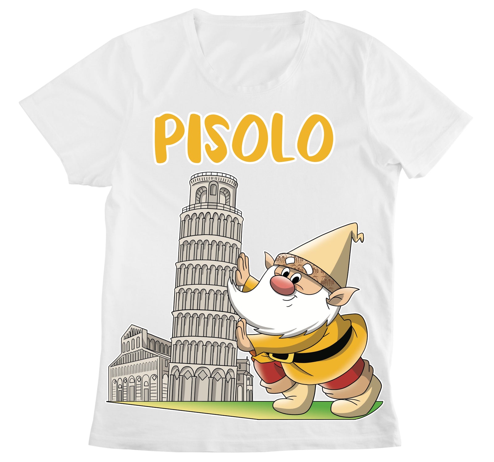 T-shirt bianca donna Pisolo Outlet - Gufetto Brand 
