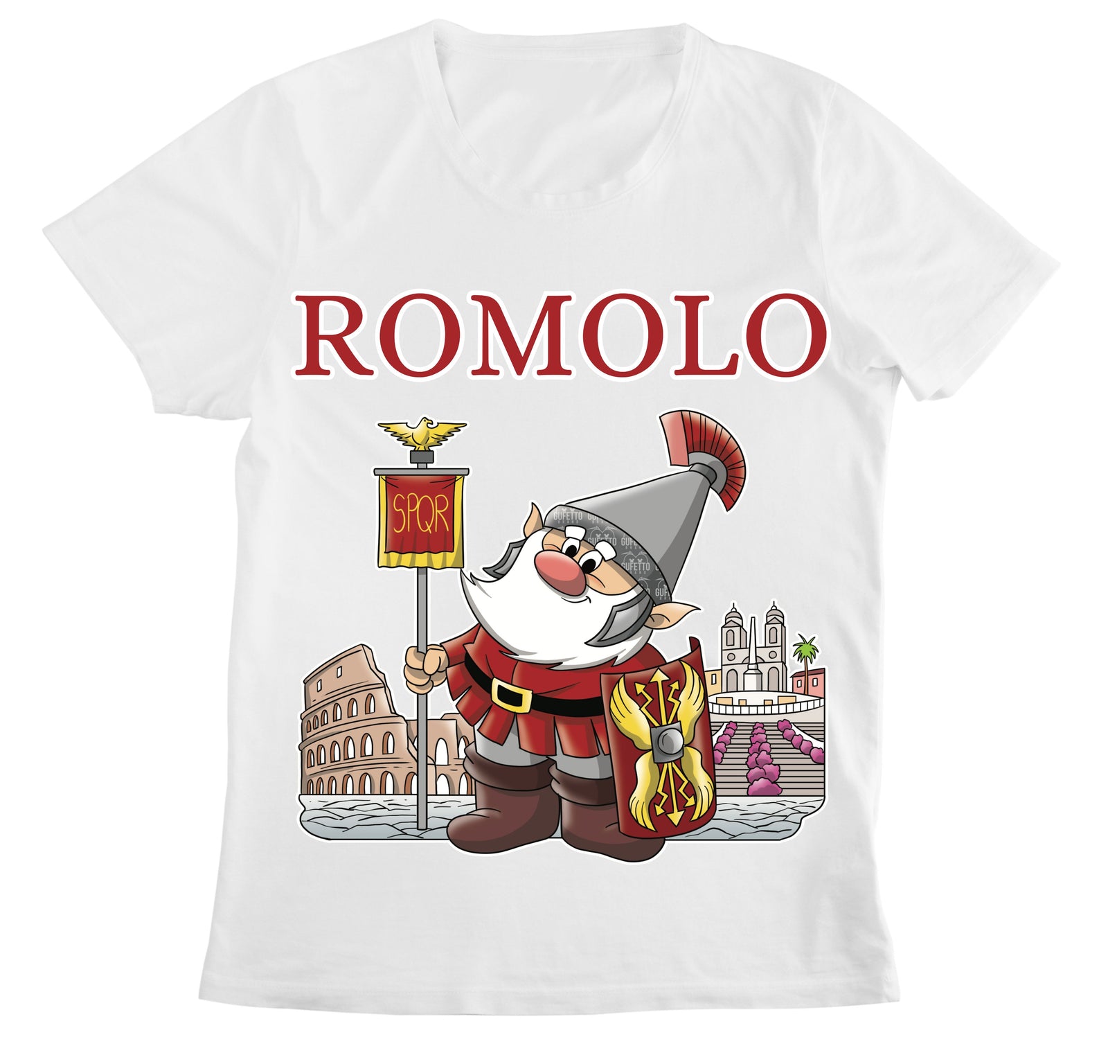 T-shirt Donna ROMOLO ( 777093451 ) - Gufetto Brand 