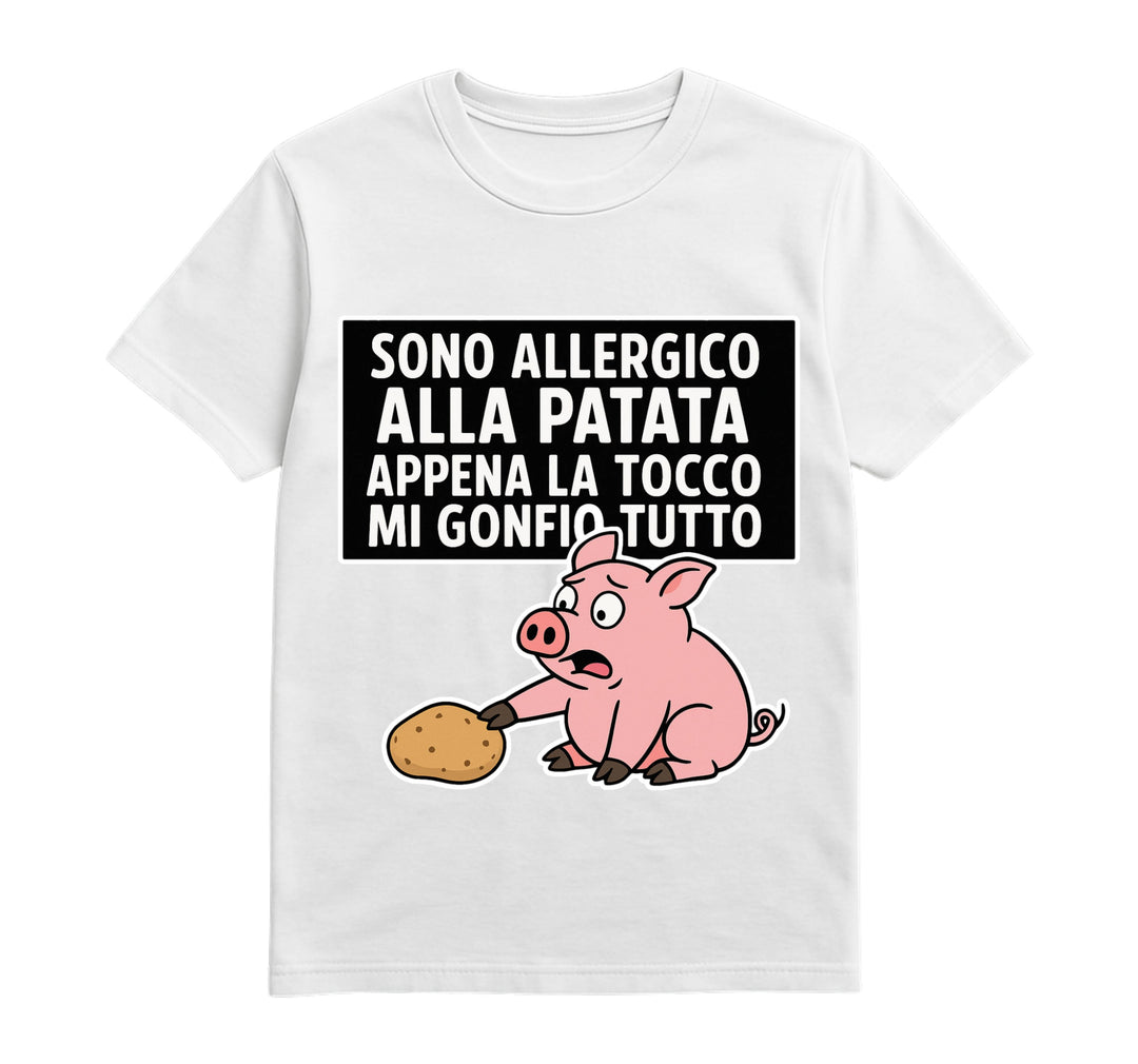 T-shirt Uomo ALLERGICO ( MG6573425165 ) - Gufetto Brand 