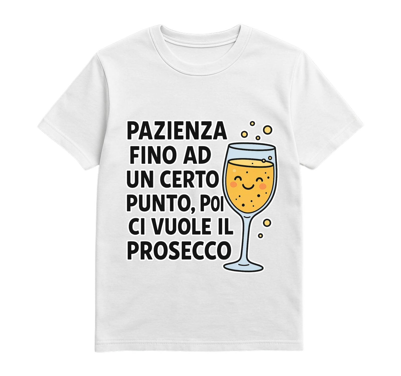 T-shirt Uomo PROSECCO ( PO875236589 ) - Gufetto Brand 