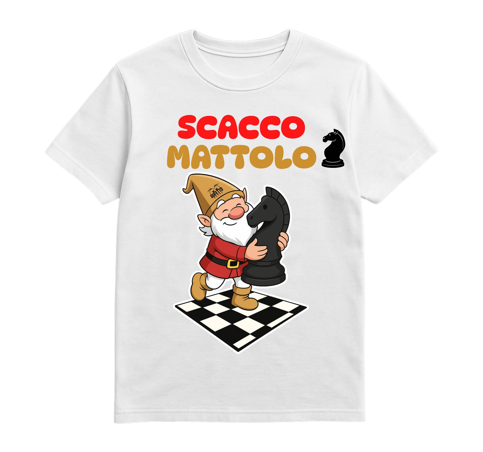 T-shirt Uomo SCACCO MATTOLO ( SM52223568 ) - Gufetto Brand 