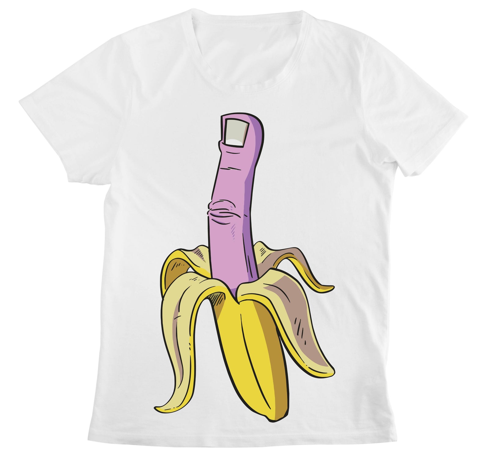 T-shirt Donna BANANA ( BA6490936546 ) - Gufetto Brand 
