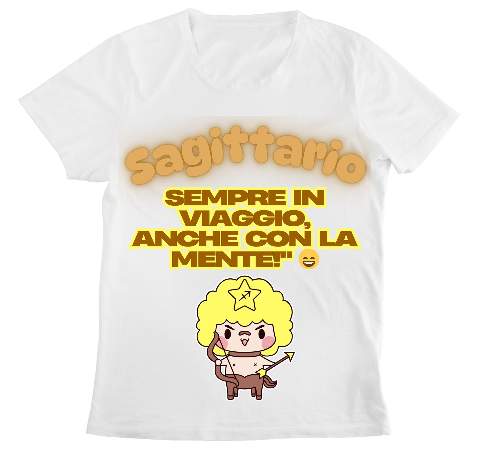 T-shirt Donna SAGITTARIO ( SA8564327 ) - Gufetto Brand 