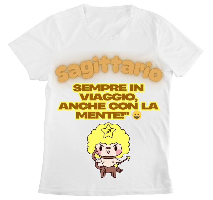 T-shirt Donna SAGITTARIO ( SA8564327 ) - Gufetto Brand 