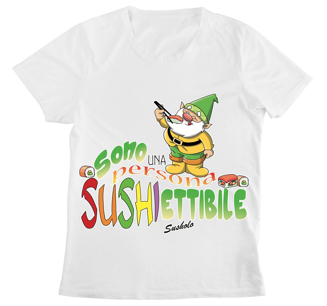 T-shirt Donna SUSHIETTIBILE ( SS980834175 ) - Gufetto Brand 