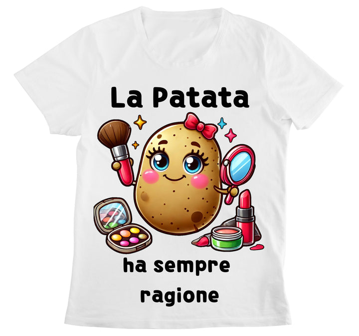 T-shirt Donna LA PATATA ( PA69867543 ) - Gufetto Brand 