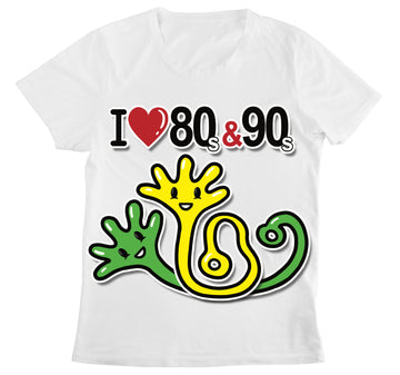 T-shirt Donna I LOVE 80/90 MANINA ( M86399874 )