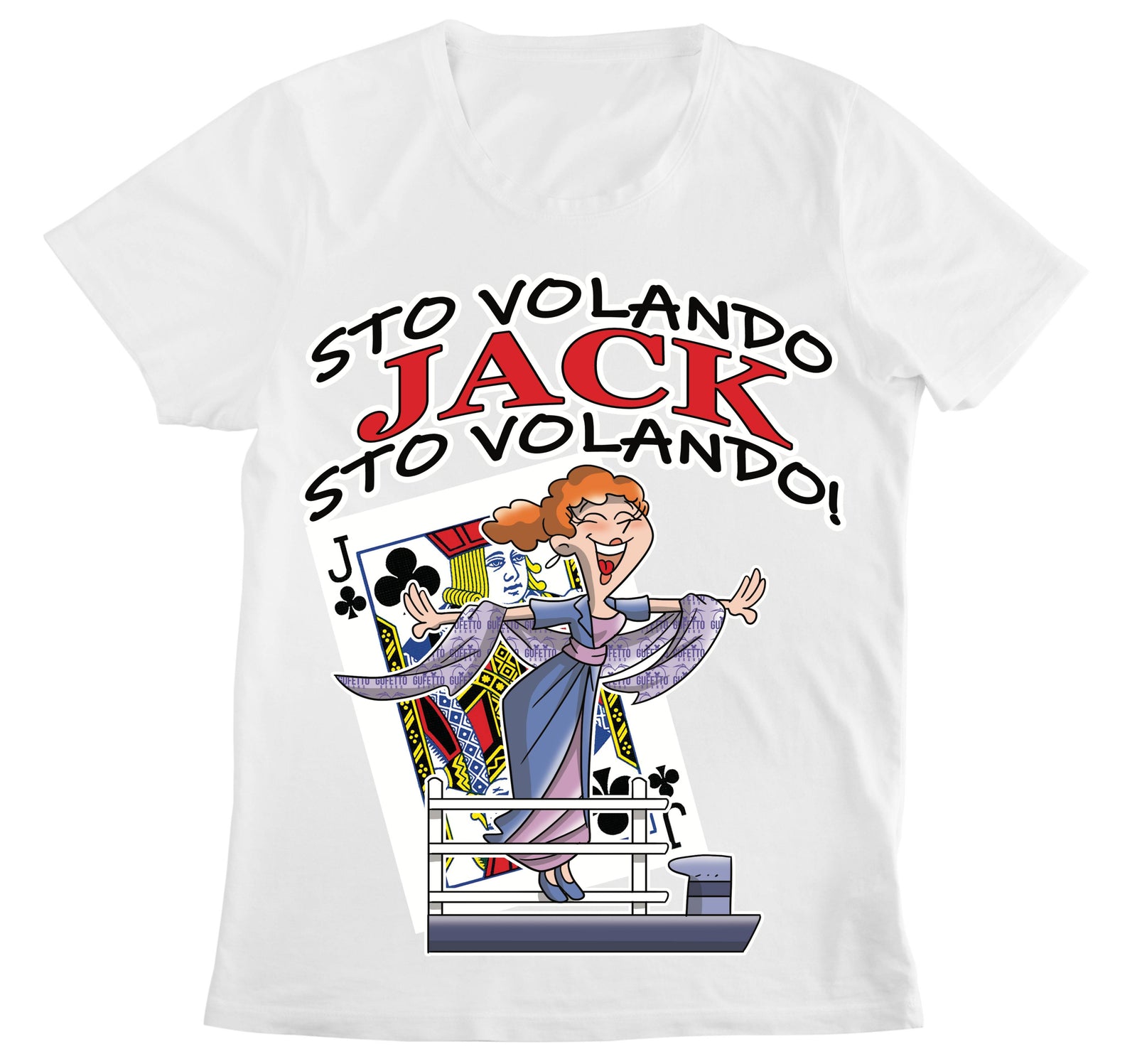 T-shirt Donna JACK ( JA35795135789 ) - Gufetto Brand 