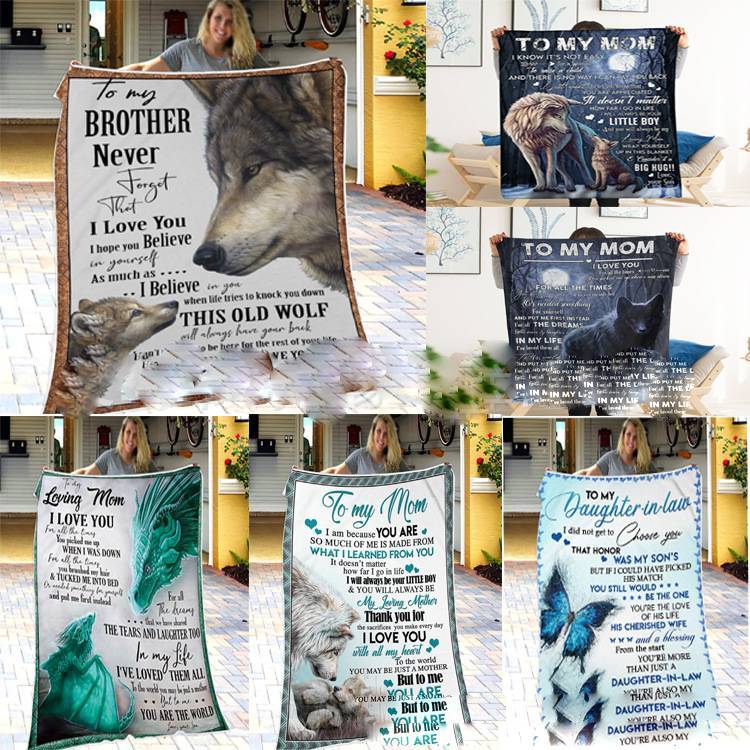 Coperta con busta - Gufetto Brand 