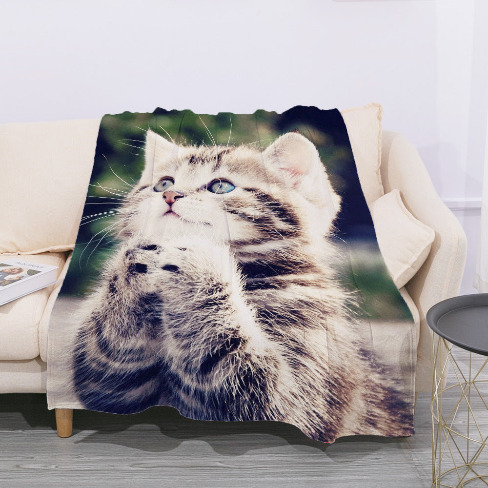 Coperta da siesta per ufficio in flanella - Gufetto Brand 