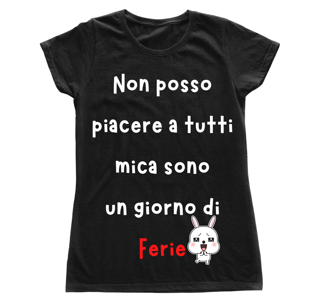 T-shirt Donna FERIE ( FE549876354 ) - Gufetto Brand 