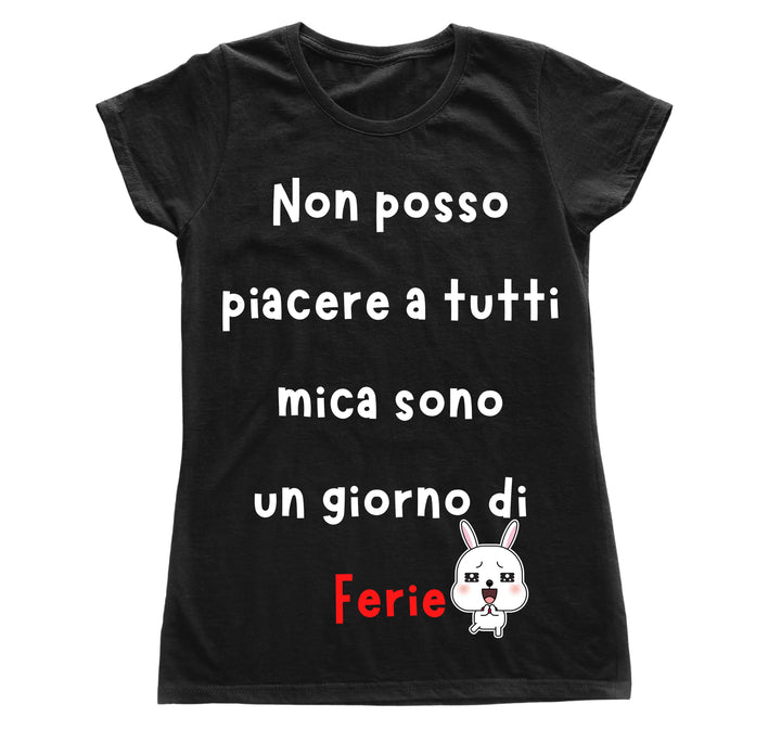 T-shirt Donna FERIE ( FE549876354 ) - Gufetto Brand 