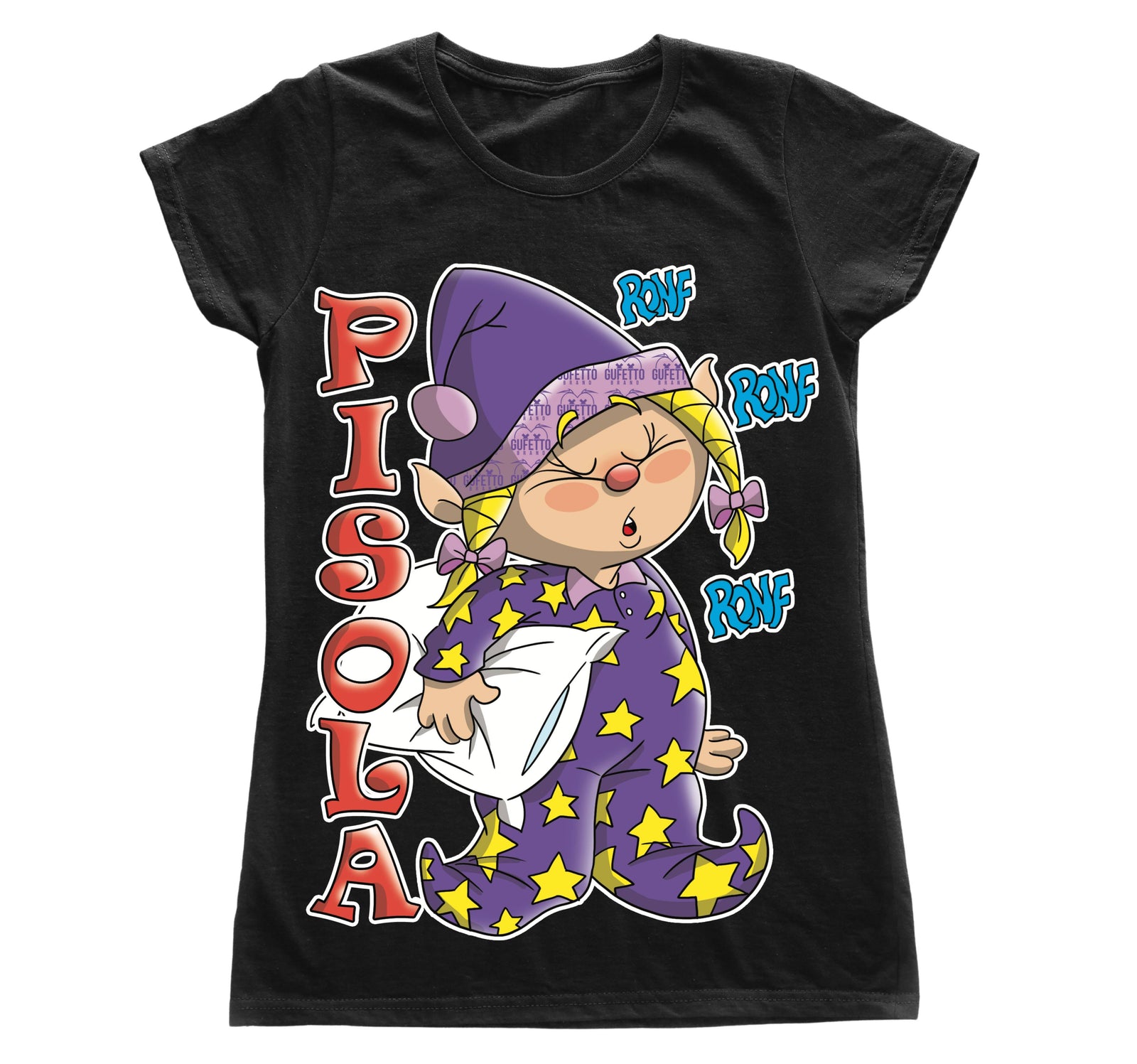 T-shirt Donna PISOLA ( PI00783176 ) - Gufetto Brand 