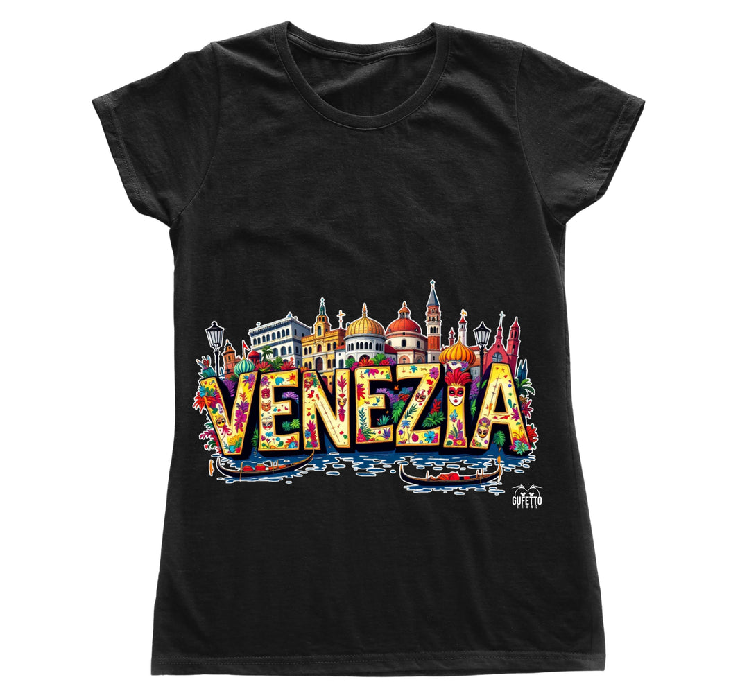 T-shirt Donna VENEZIA ( VE46598765 ) - Gufetto Brand 