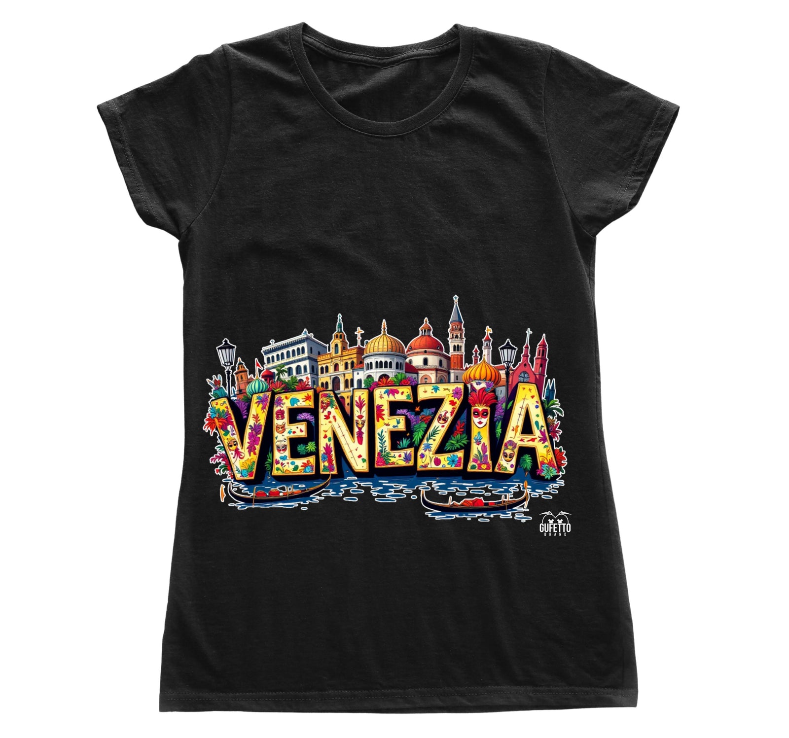 T-shirt Donna VENEZIA ( VE46598765 ) - Gufetto Brand 