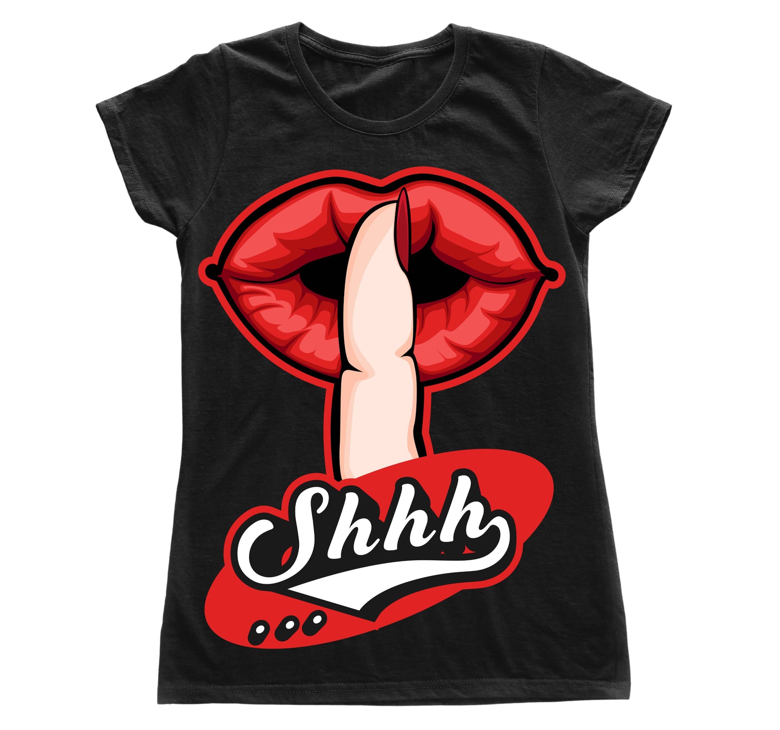 T-shirt Donna SHHH ( SH658735478 ) - Gufetto Brand 