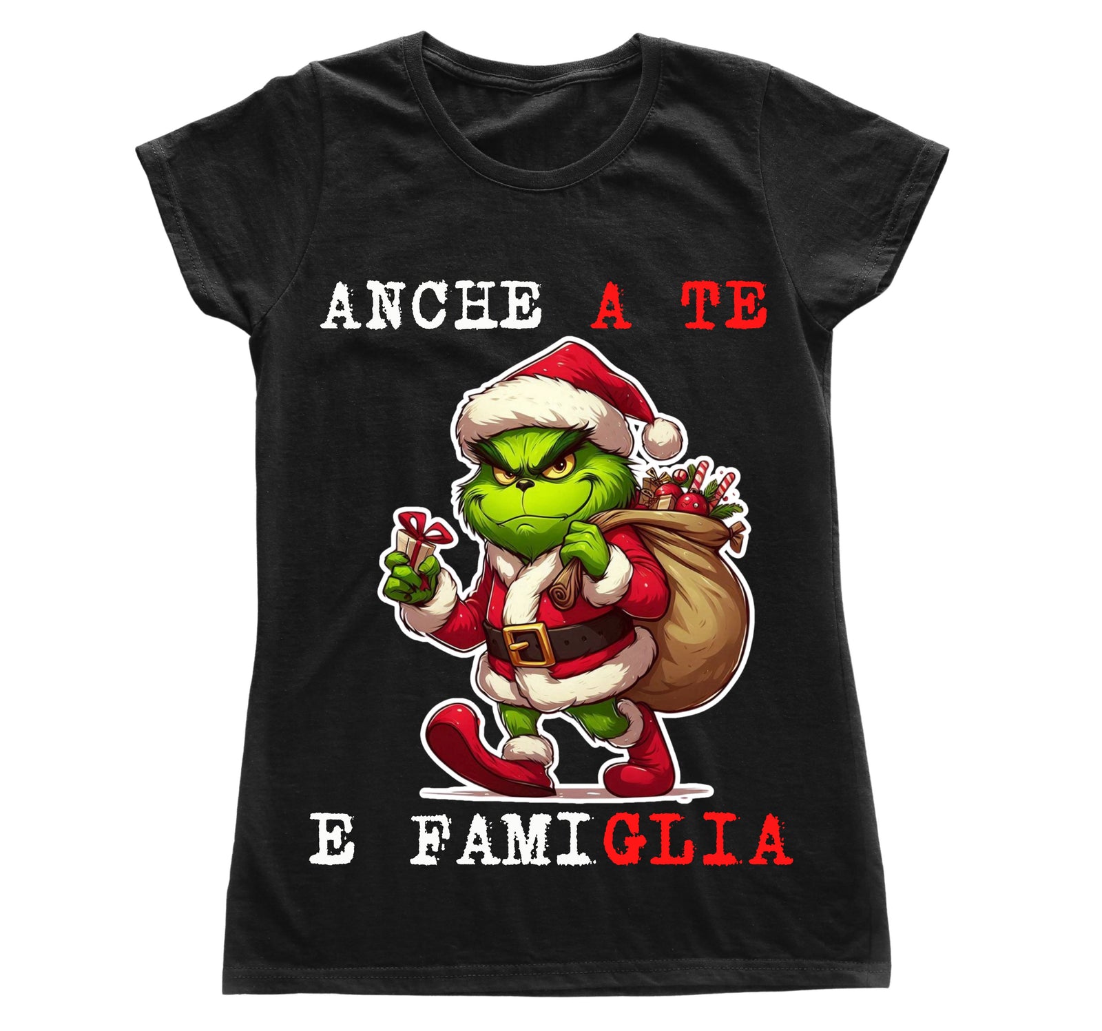 T-shirt Donna GRINCH ( GR67894563 ) - Gufetto Brand 