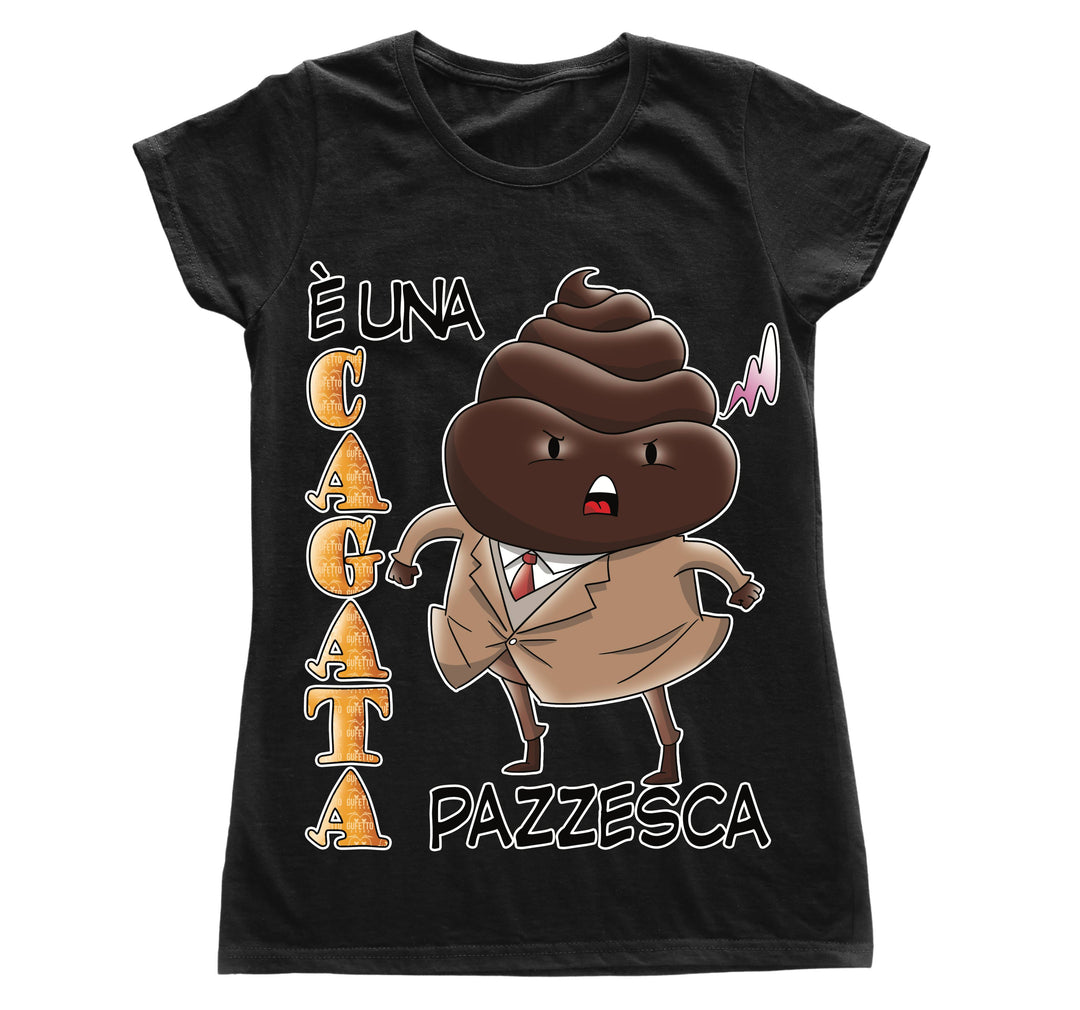 T-shirt Donna CAGATA ( CA902376543 ) - Gufetto Brand 