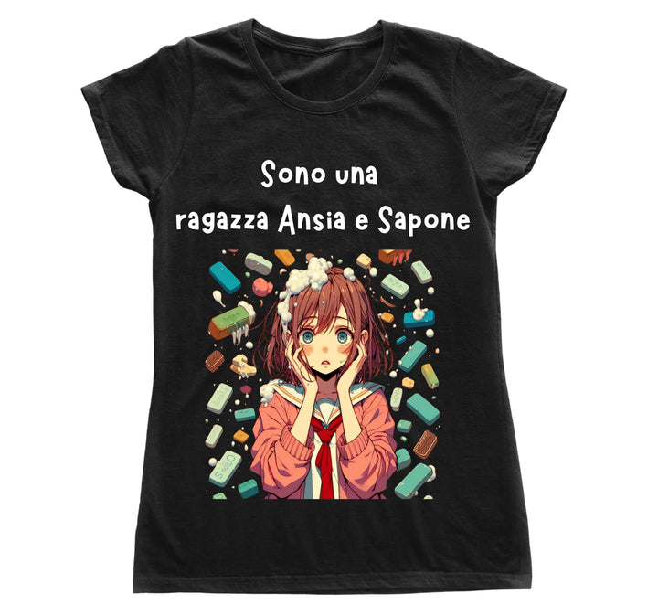 T-shirt Donna ANSIA E SAPONE ( AN48095647 ) - Gufetto Brand 
